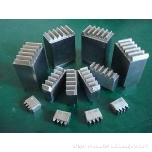 Stainless steel, copper, nylon harden straight tooth precis